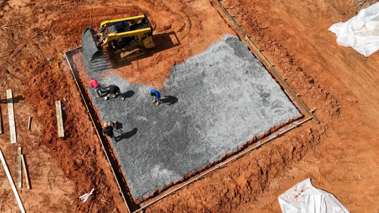 Battlefield Services garage foundation and site preparation in Culpeper